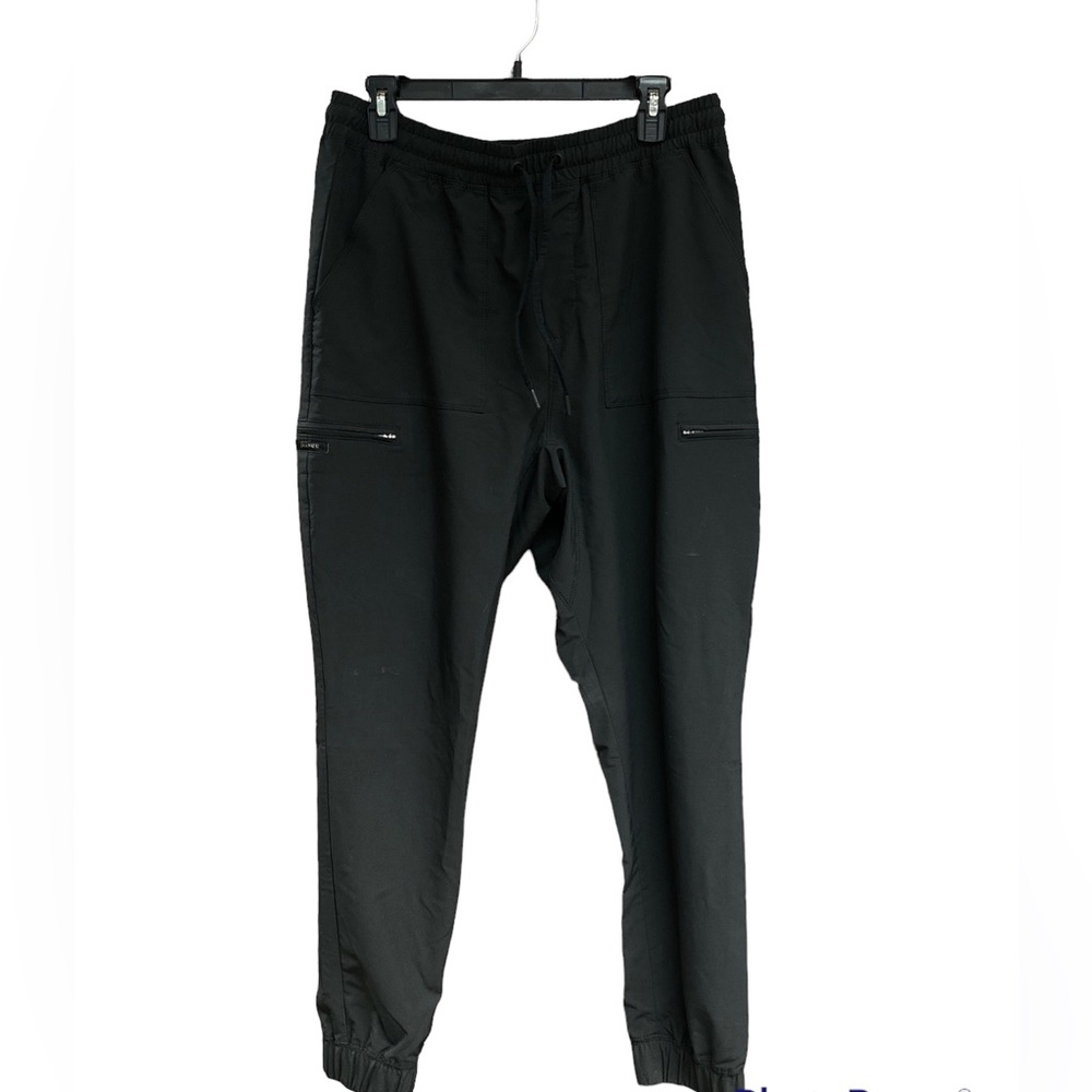 Jaanuu Scrubs Black Men’s Joggers Size Large